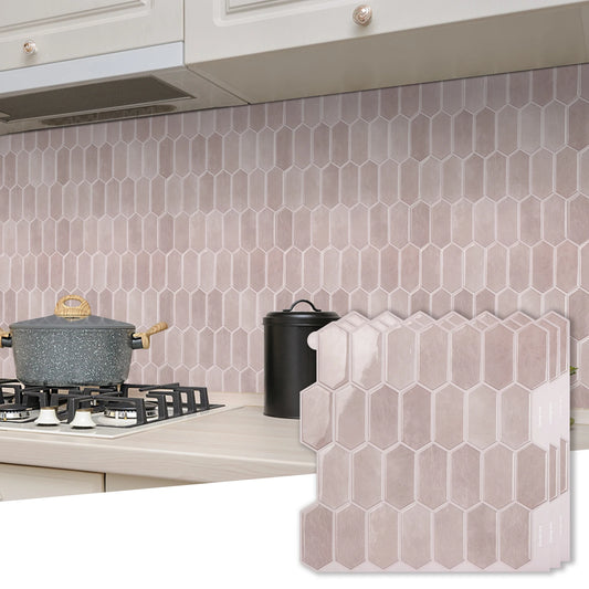 Plak Tegel 3D Rose Whisper 10 st.